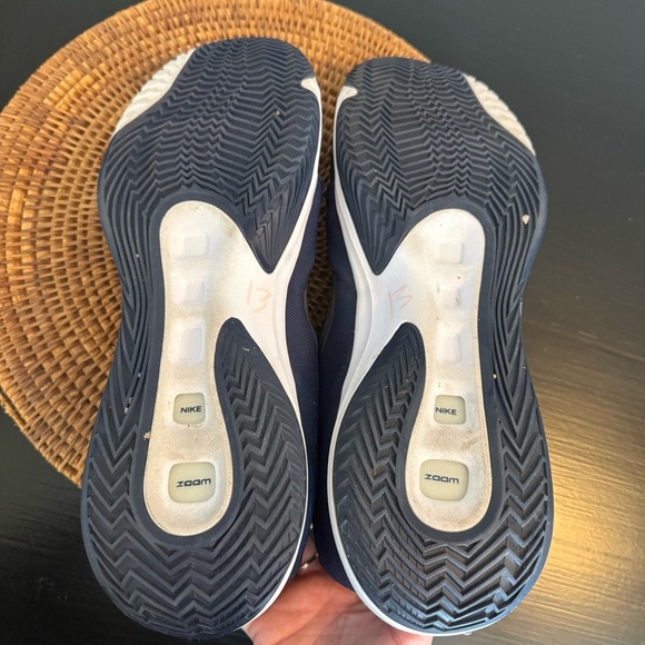 Nike Zoom Men's Navy Blue Athletic Shoes basketball size 18 - Picture 8 of 12